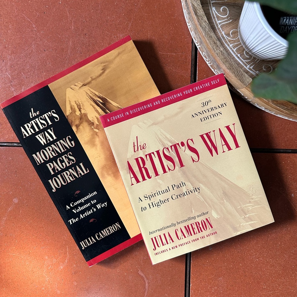 NEW • The Artist's Way Book Set - Black and Cream